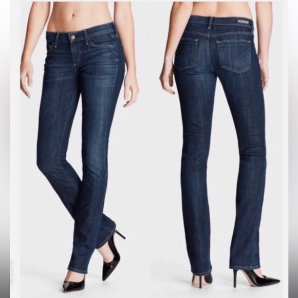 Citizens Of Humanity Denim - Citizens of Humanity Ava Low Rise Straight Leg Dark Wash Jeans Size 32